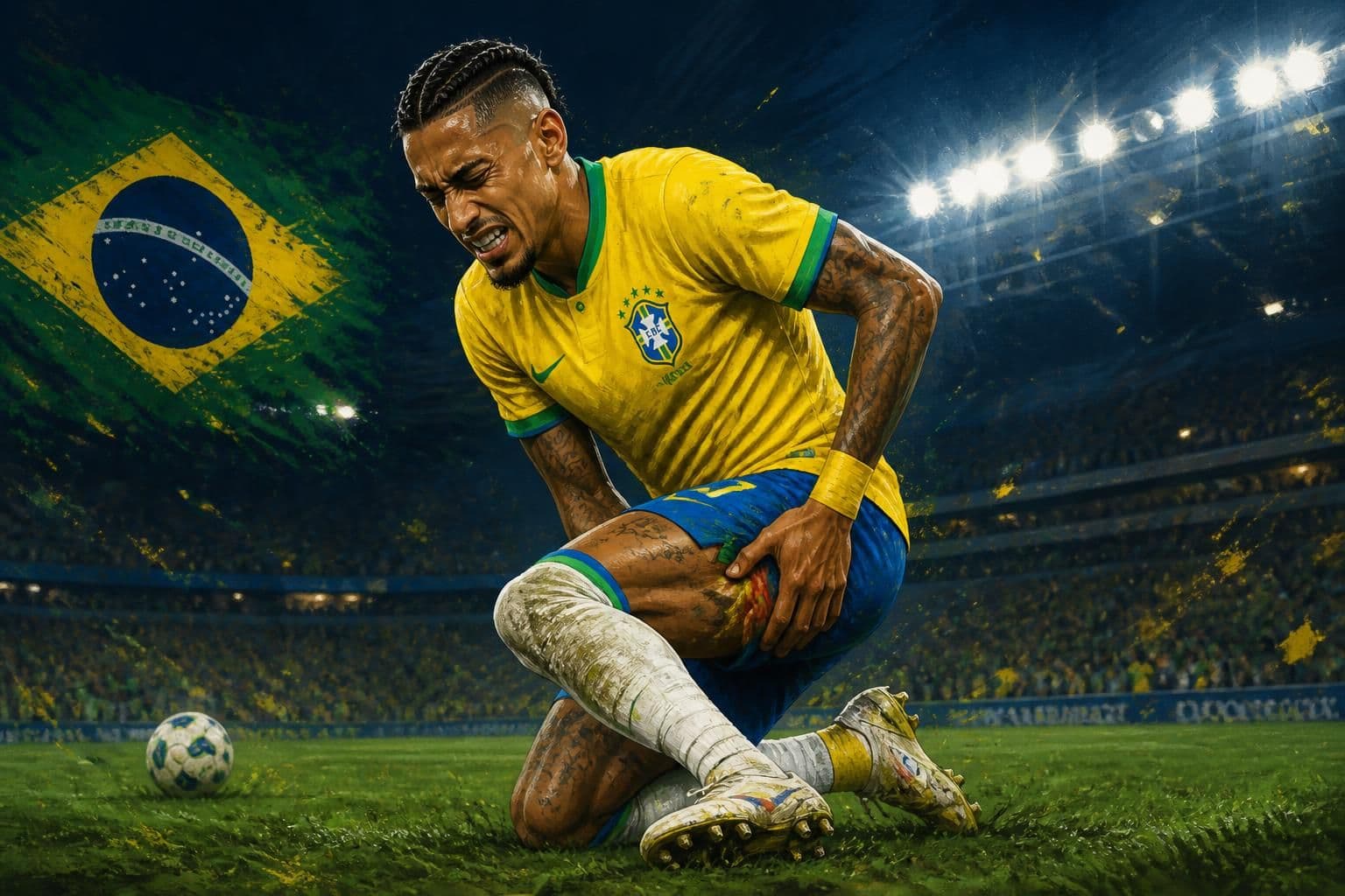 Raphinha é cortado da Seleção Brasileira por lesão