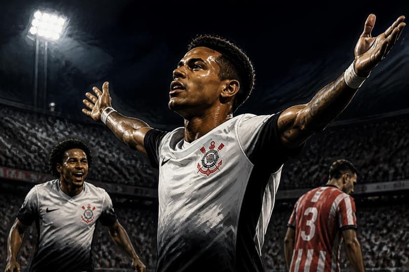 Kaio César encerra jejum de 14 anos do Corinthians na Libertadores