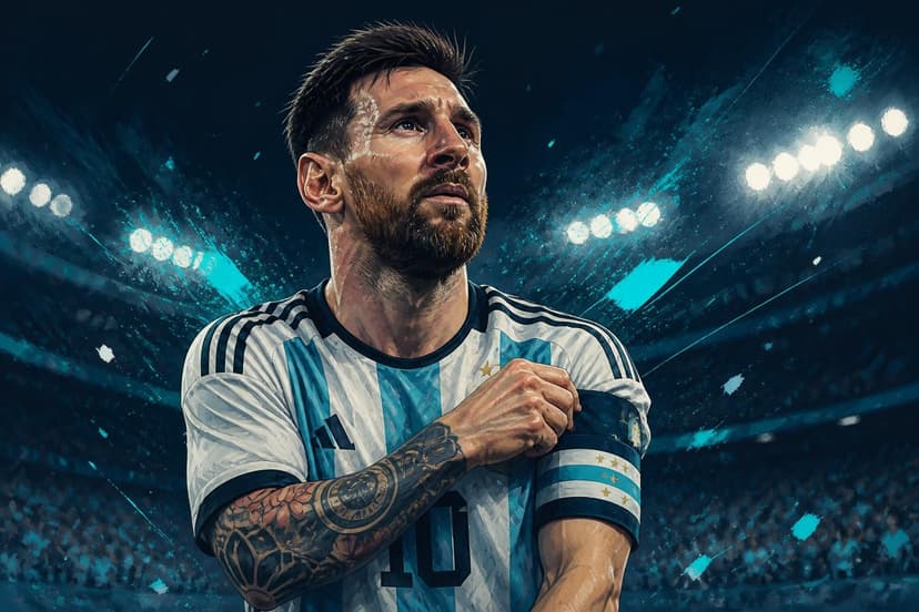 Messi anuncia aposentadoria da seleção argentina