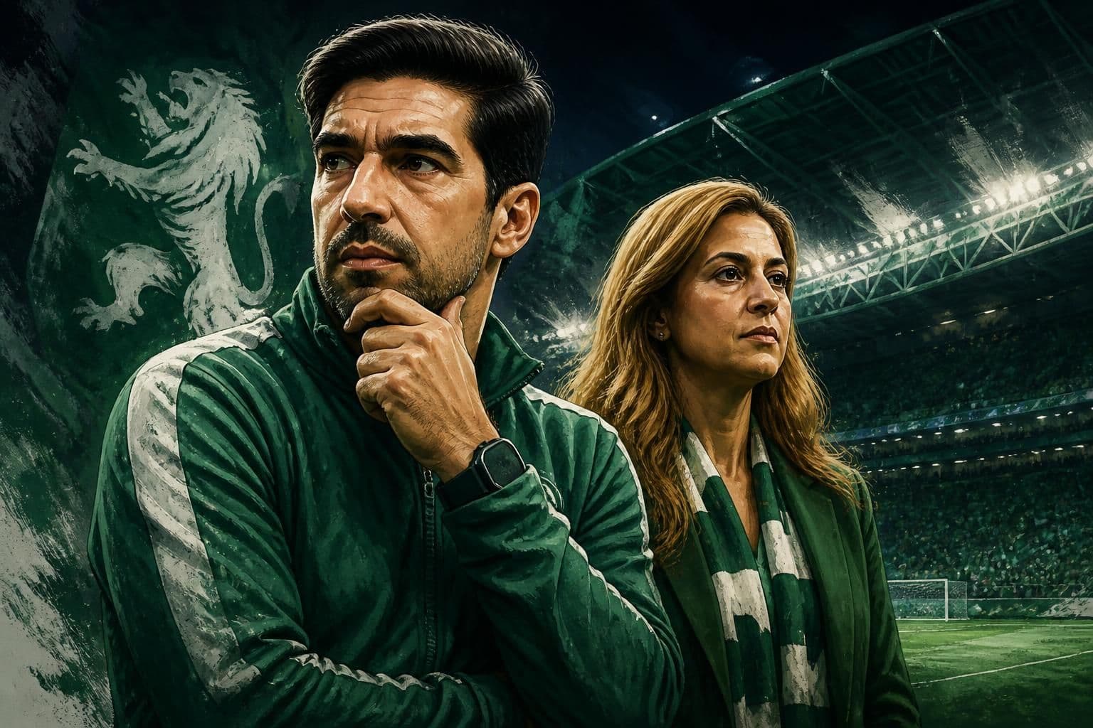 Sporting sonda Abel Ferreira, mas Palmeiras confia no técnico
