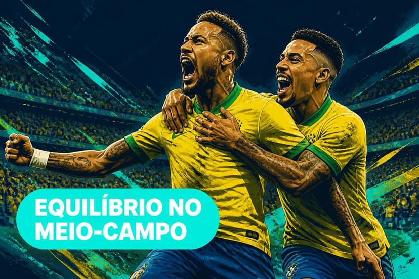 Equilíbrio de Paquetá e Bruno Guimarães na Seleção