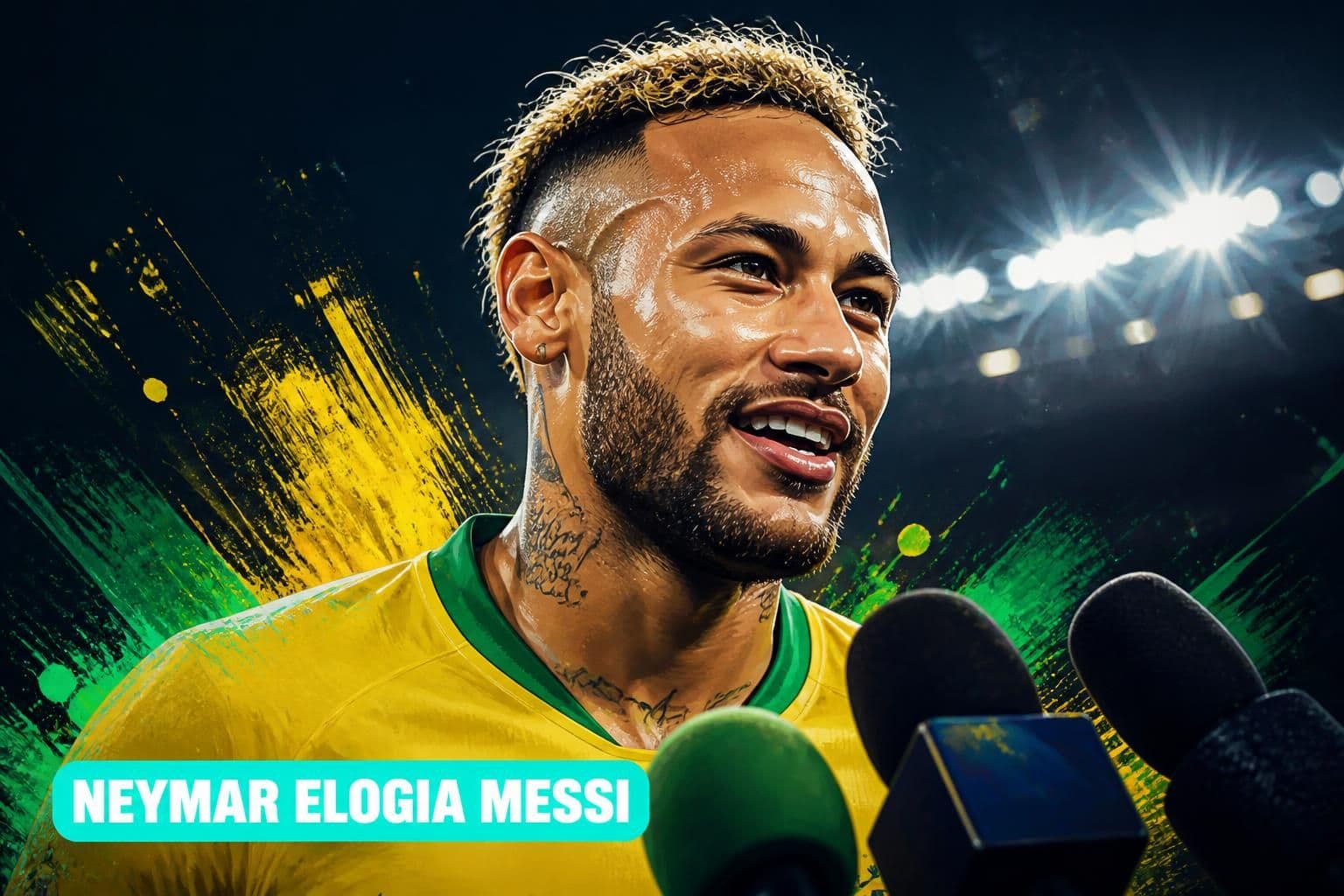 Neymar elogia Messi após retorno à Seleção Brasileira