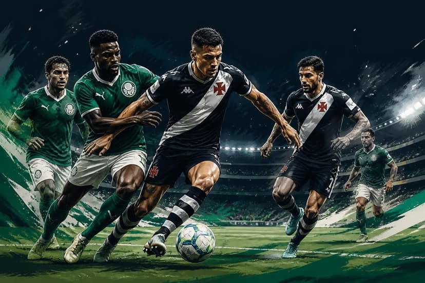 Provável escalação do Vasco para enfrentar o Palmeiras