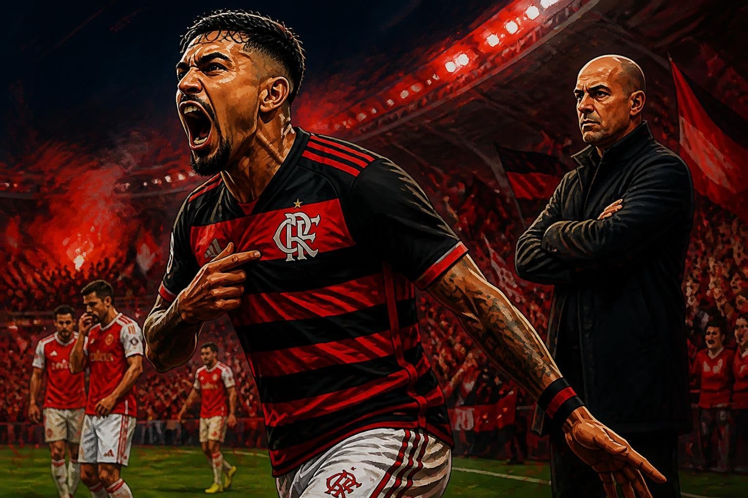 Flamengo busca recuperação contra o Internacional no Brasileirão