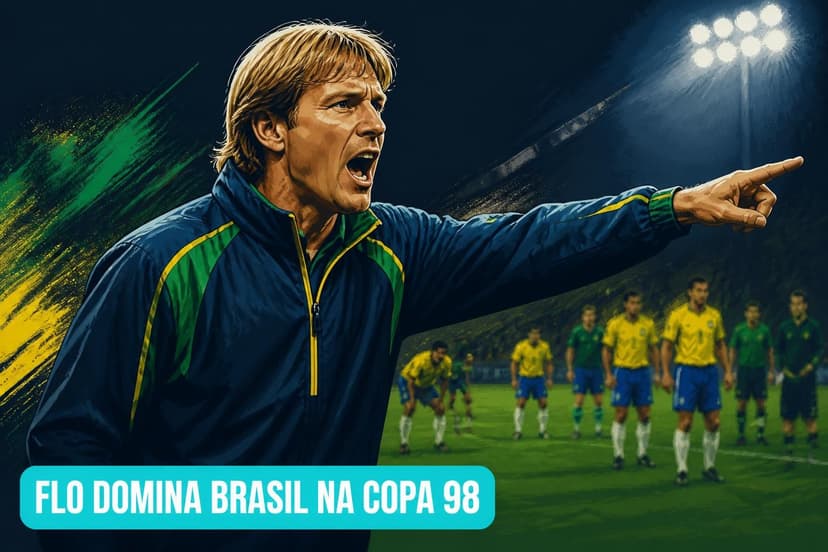 Tore Andre Flo: maior goleador Brasil x Noruega é técnico