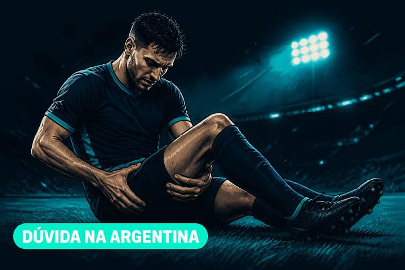 Montiel é dúvida na Argentina para jogo da Copa