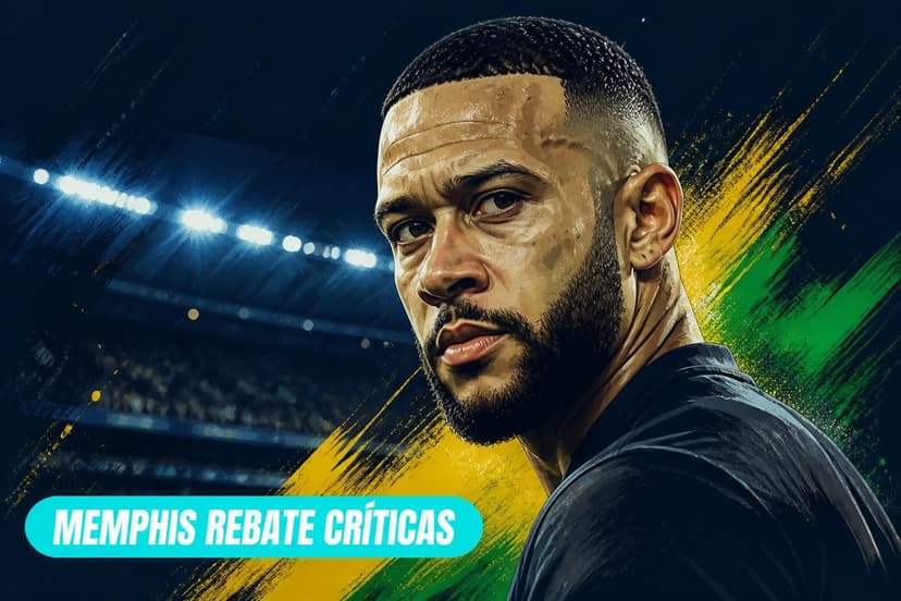 Memphis Depay rebate críticas sobre condição física