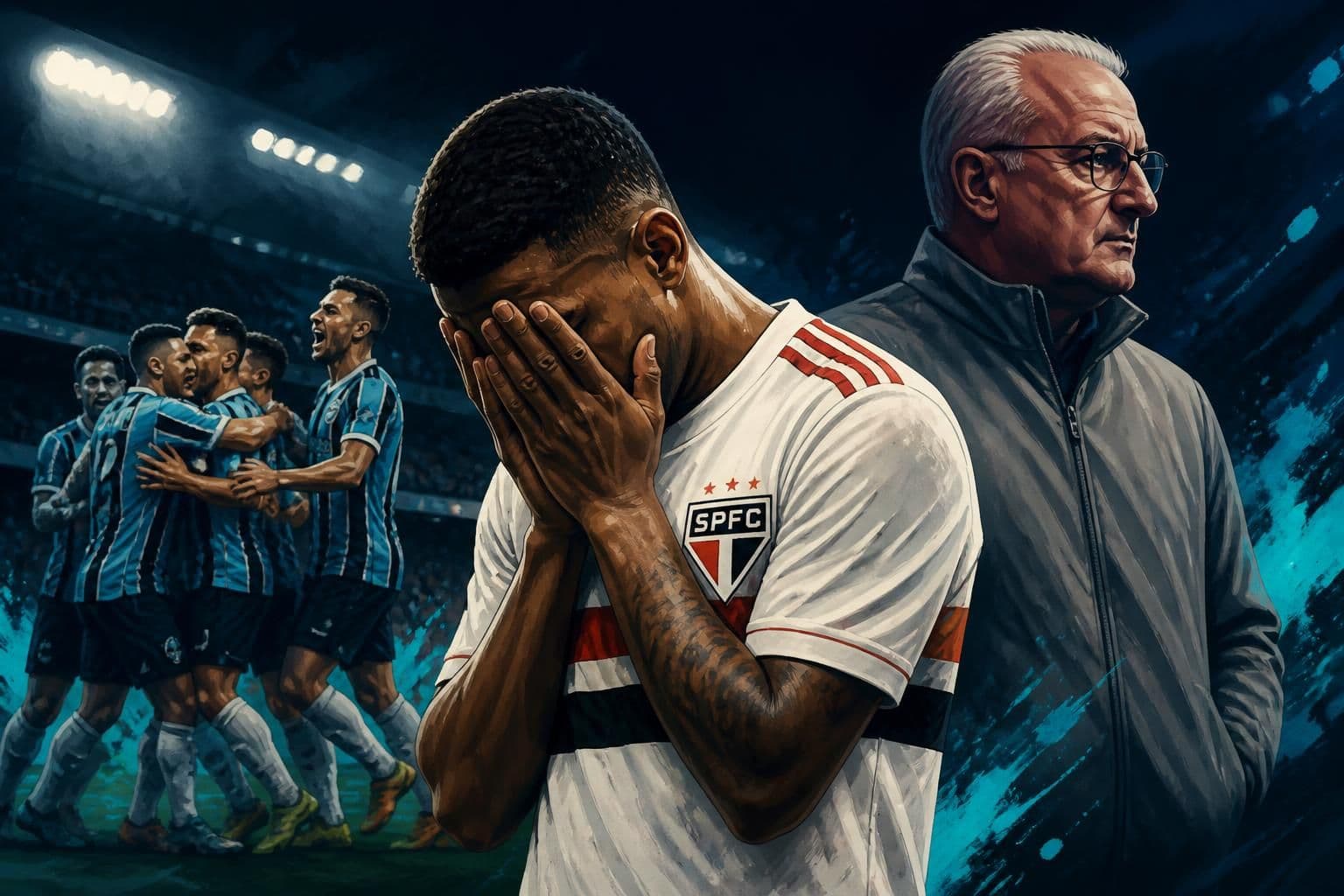 Marcos Antônio desabafa após derrota do São Paulo para o Grêmio