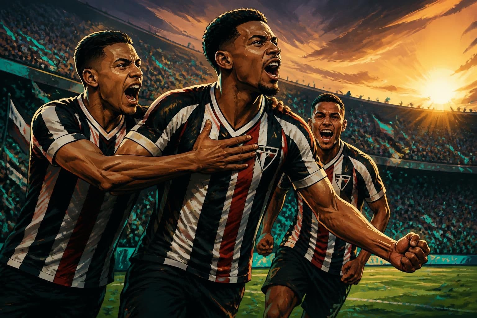 Série C: Santa Cruz e Ferroviária perto do acesso