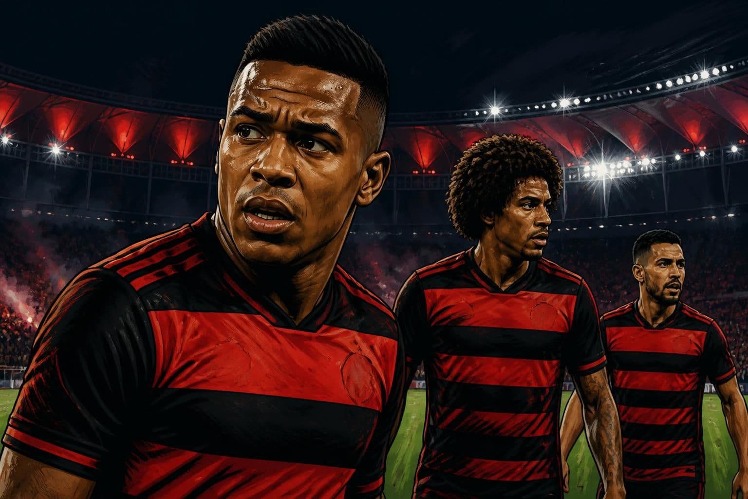 Alex Sandro e Vitão desfalcam Flamengo contra o Vitória