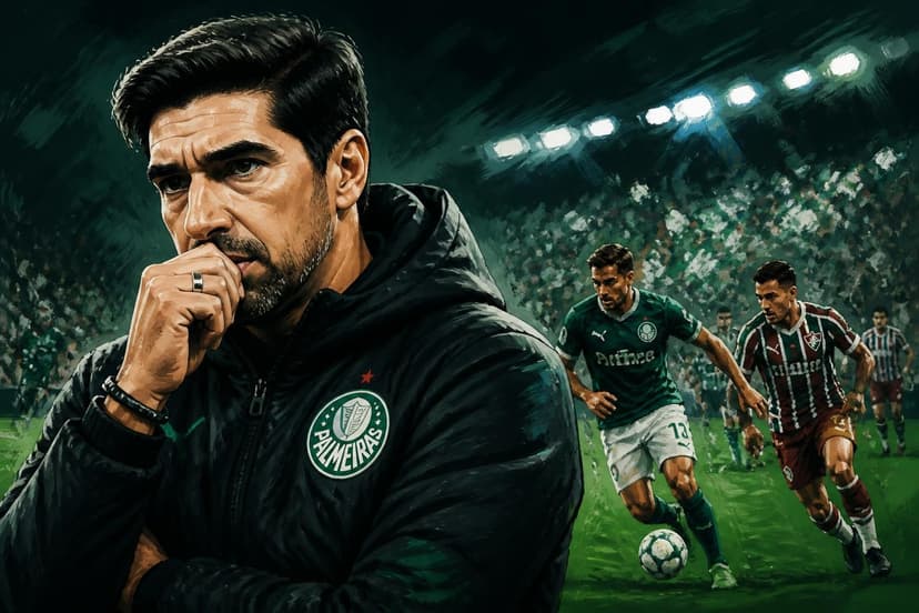 Abel Ferreira admite crise no Palmeiras após derrota