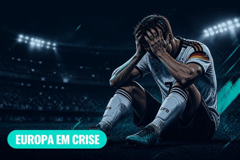 Europa em crise: 5 seleções caem na Copa de 2026
