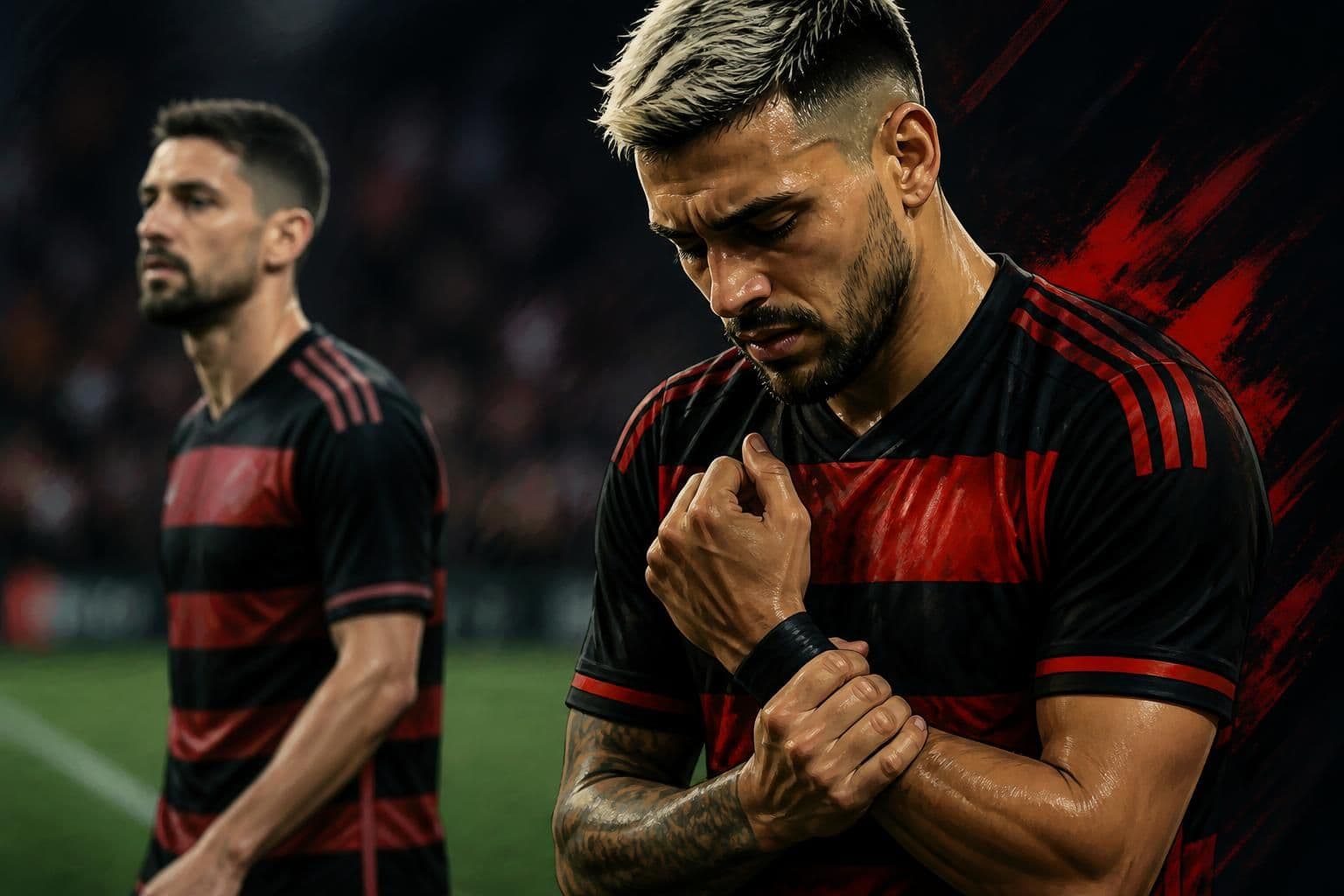 Arrascaeta sofre lesão e desfalca o Flamengo