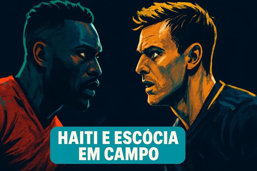 Haiti x Escócia: Empate elimina ambas na estreia da Copa do Mundo 2026