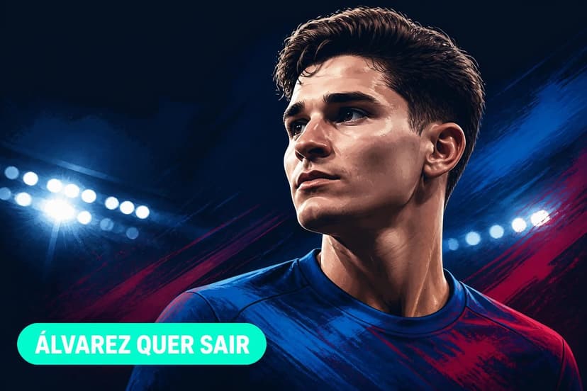 Por que Julián Álvarez quer sair do Atlético de Madrid