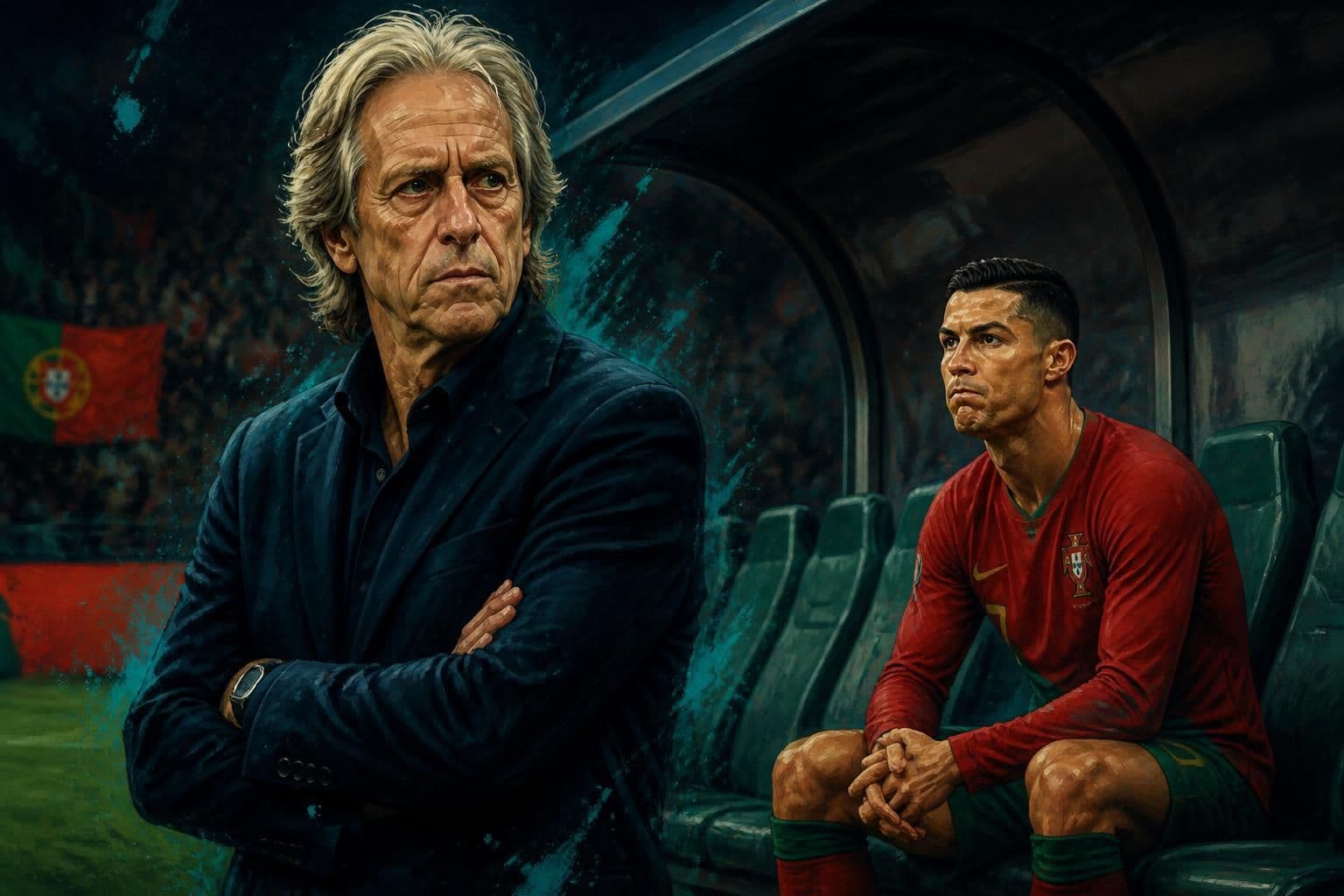 Jorge Jesus barra Cristiano Ronaldo contra a Noruega
