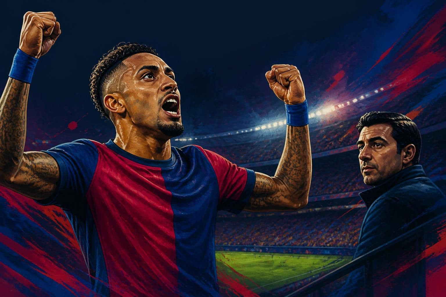Barcelona encaminha renovação de Raphinha até 2030