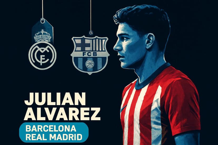 Real Madrid x Barcelona: Oferta por Julián Alvarez complica mercado