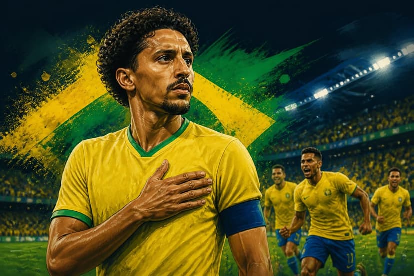 Marquinhos projeta novo ciclo da Seleção Brasileira