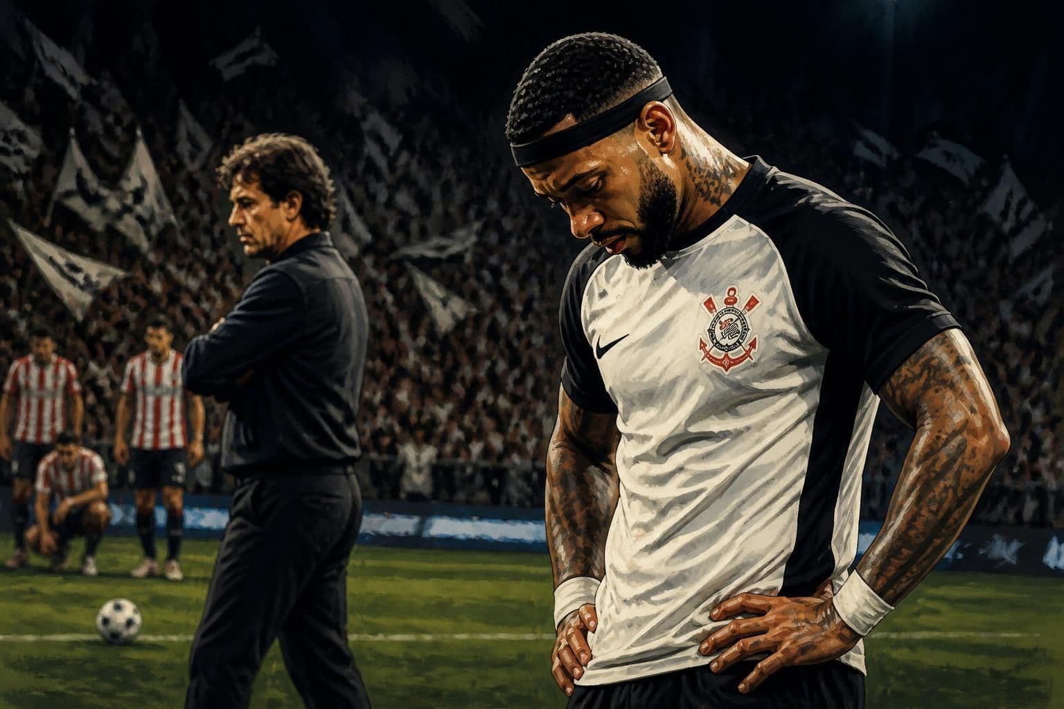 Corintianos picham Parque São Jorge e cobram saída de Memphis
