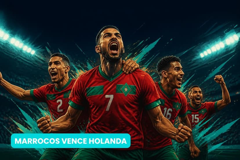 Marrocos vence Holanda nos pênaltis e avança na Copa