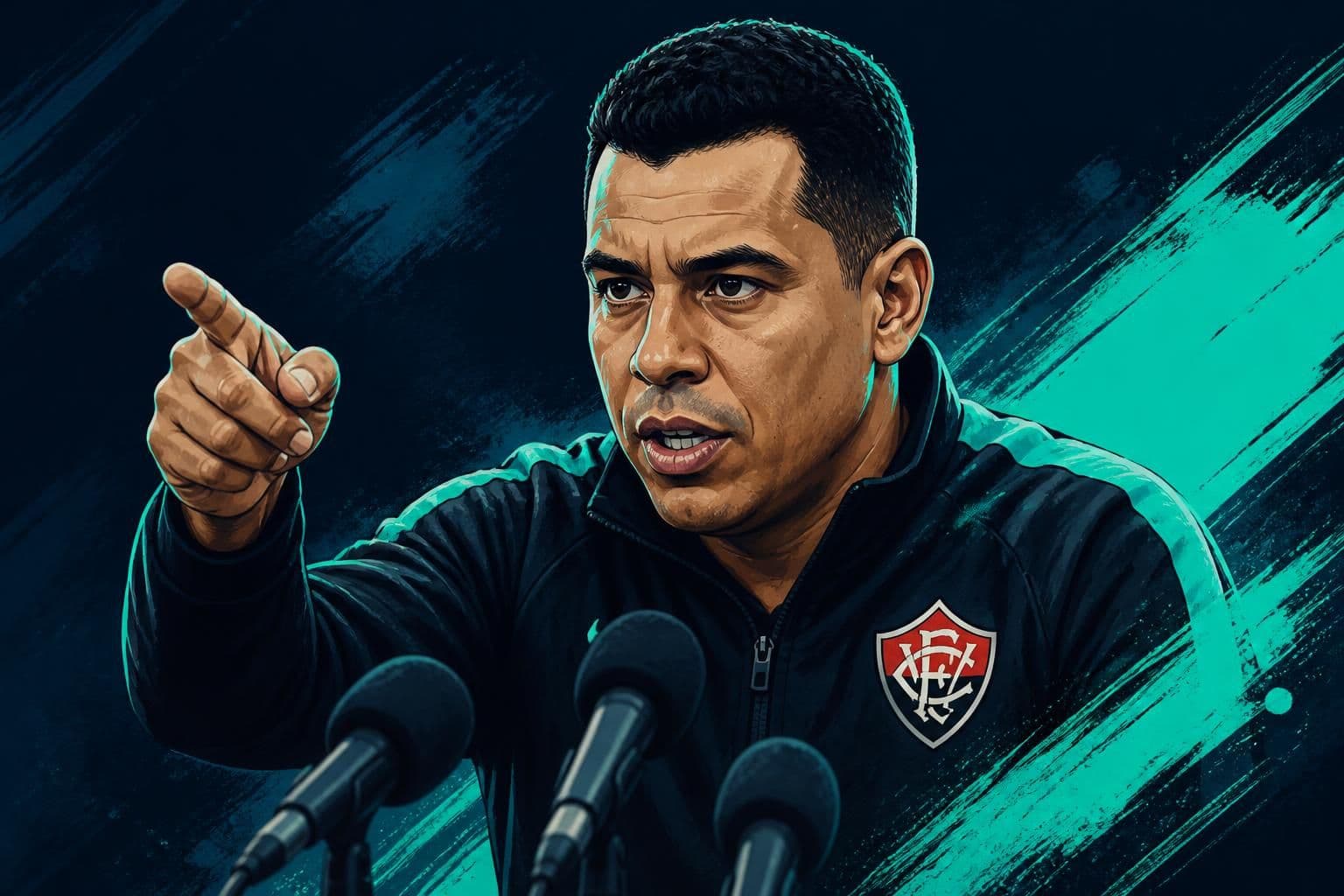 Jair Ventura provoca Athletico-PR após goleada do Vitória
