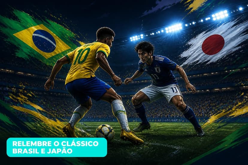 Brasil x Japão: Histórico e Curiosidades da Copa