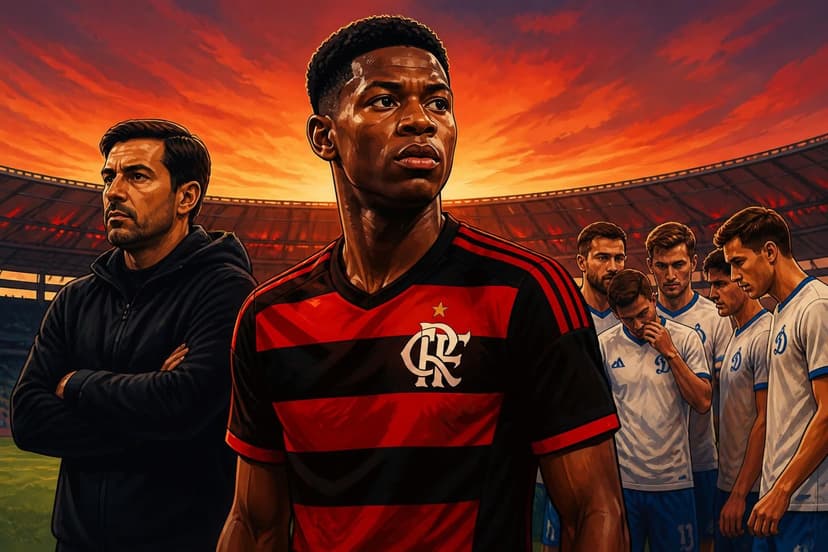 Plata retorna ao Flamengo após reprovado no Dínamo Moscou