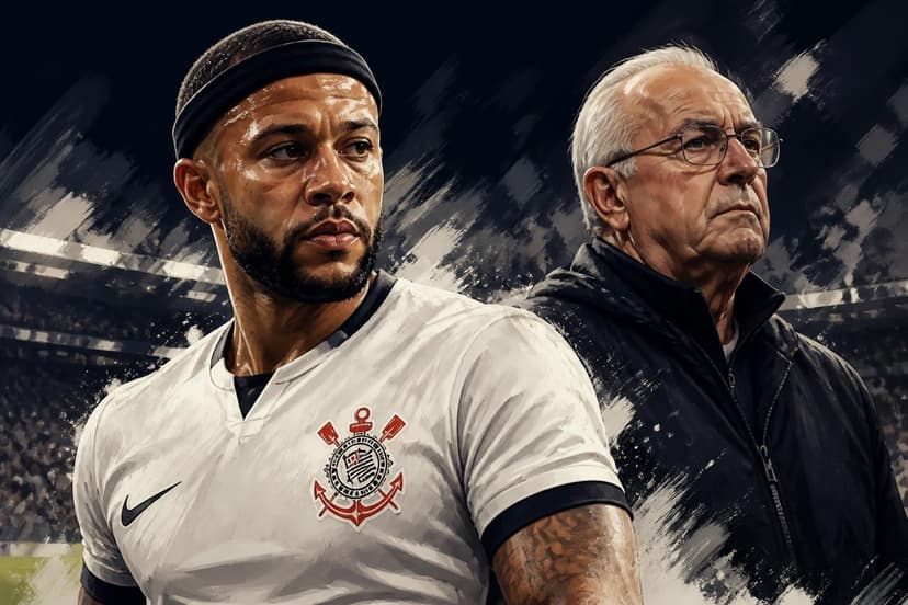Memphis Depay explica clipe polêmico com Parque São Jorge