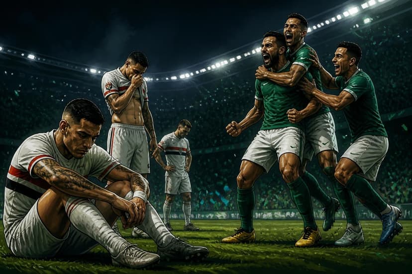 São Paulo perde sequência de 12 jogos sem vencer o Palmeiras