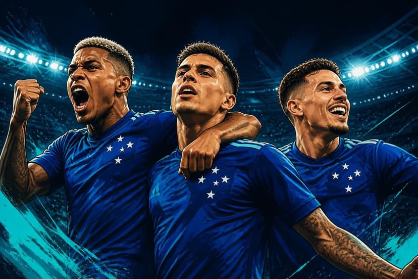 Cruzeiro oficializa três novos atacantes para o elenco