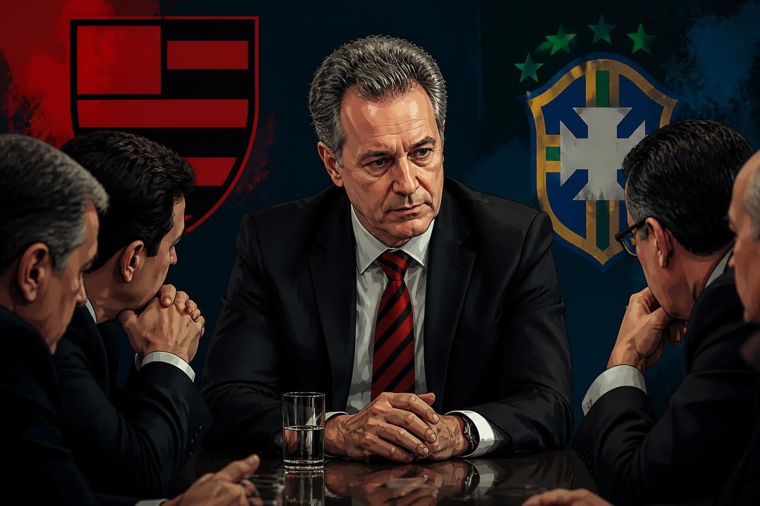 Flamengo vota contra redução de estrangeiros na CBF