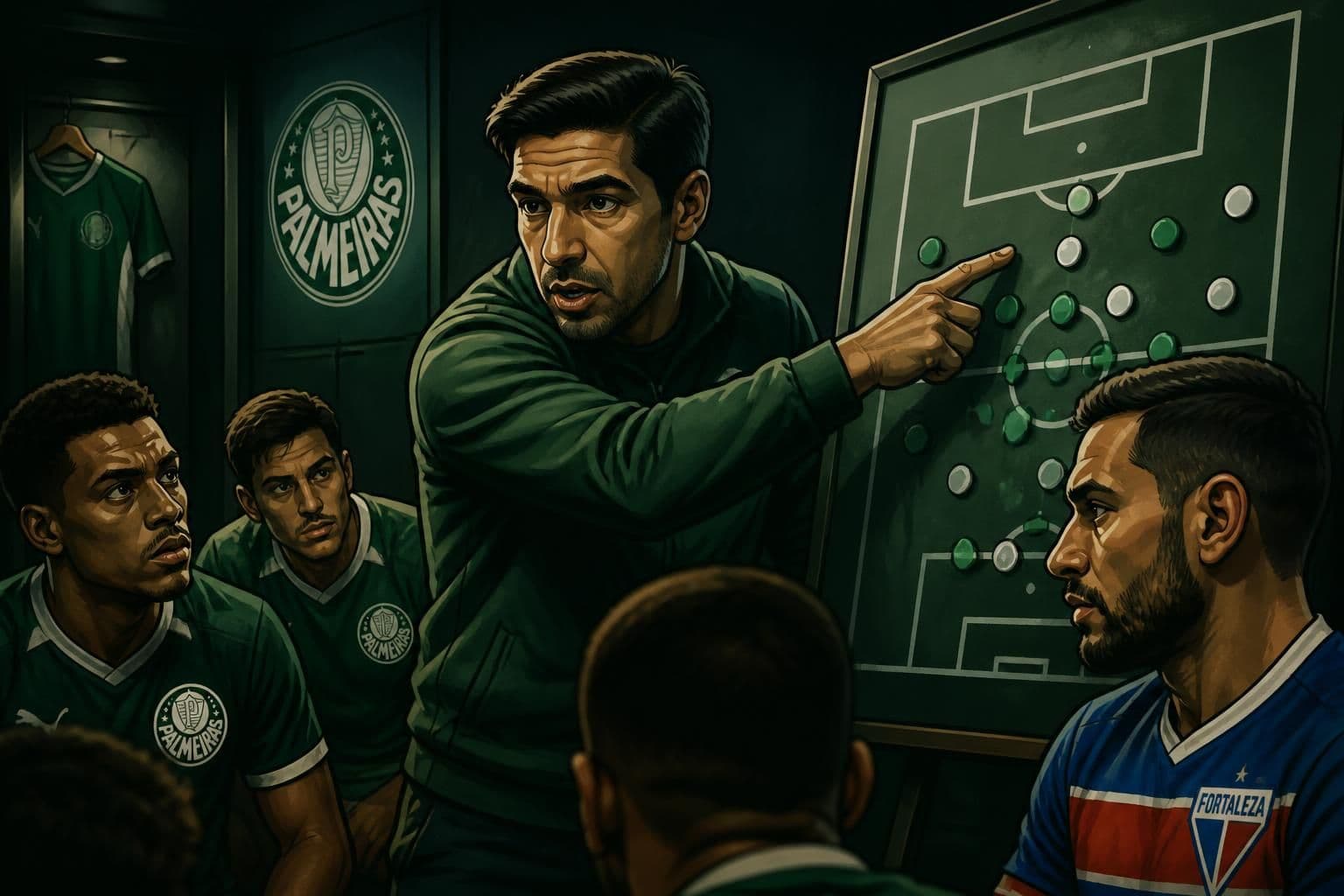Abel Ferreira crava placar em vitória do Palmeiras