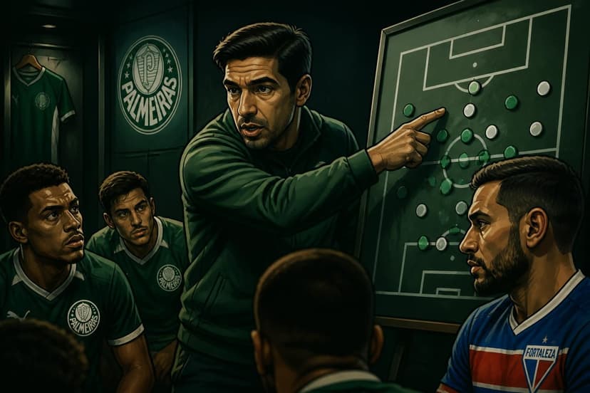 Abel Ferreira crava placar em vitória do Palmeiras
