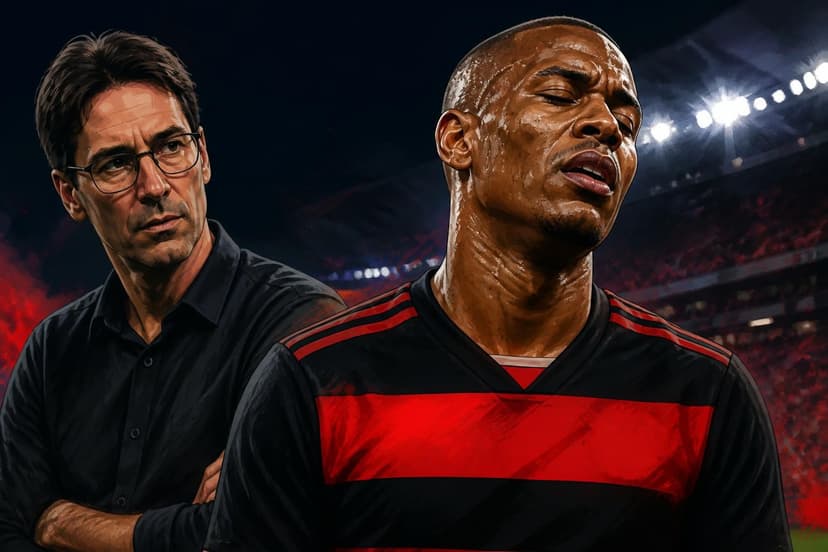 De La Cruz decepciona e Flamengo busca solução