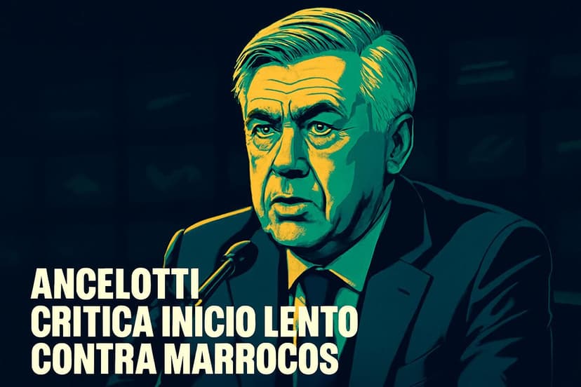 Ancelotti admite erro no início e elogia recuperação do Brasil
