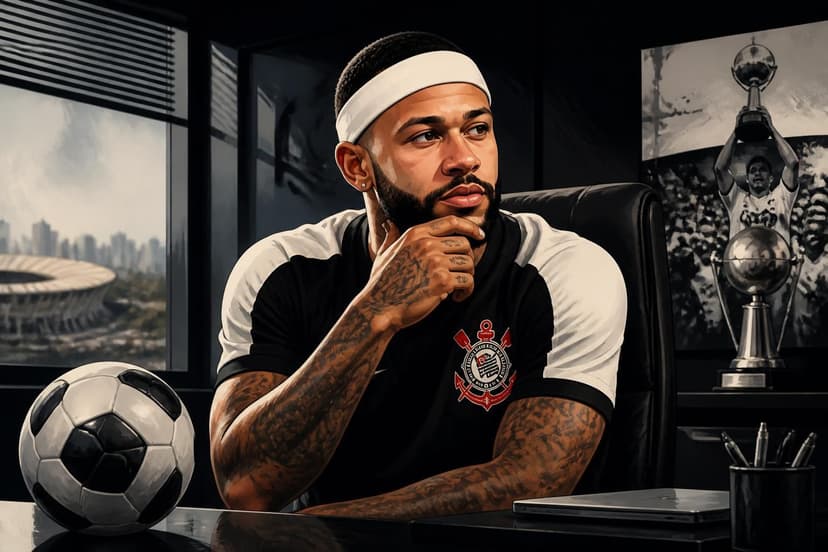Corinthians e Memphis Depay negociam renovação de contrato