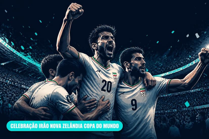Irã 2x2 Nova Zelândia: Jogo surpreendente e empate no grupo G da Copa