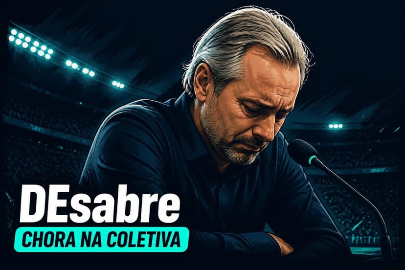Desabre soube da morte do pai na coletiva da Copa