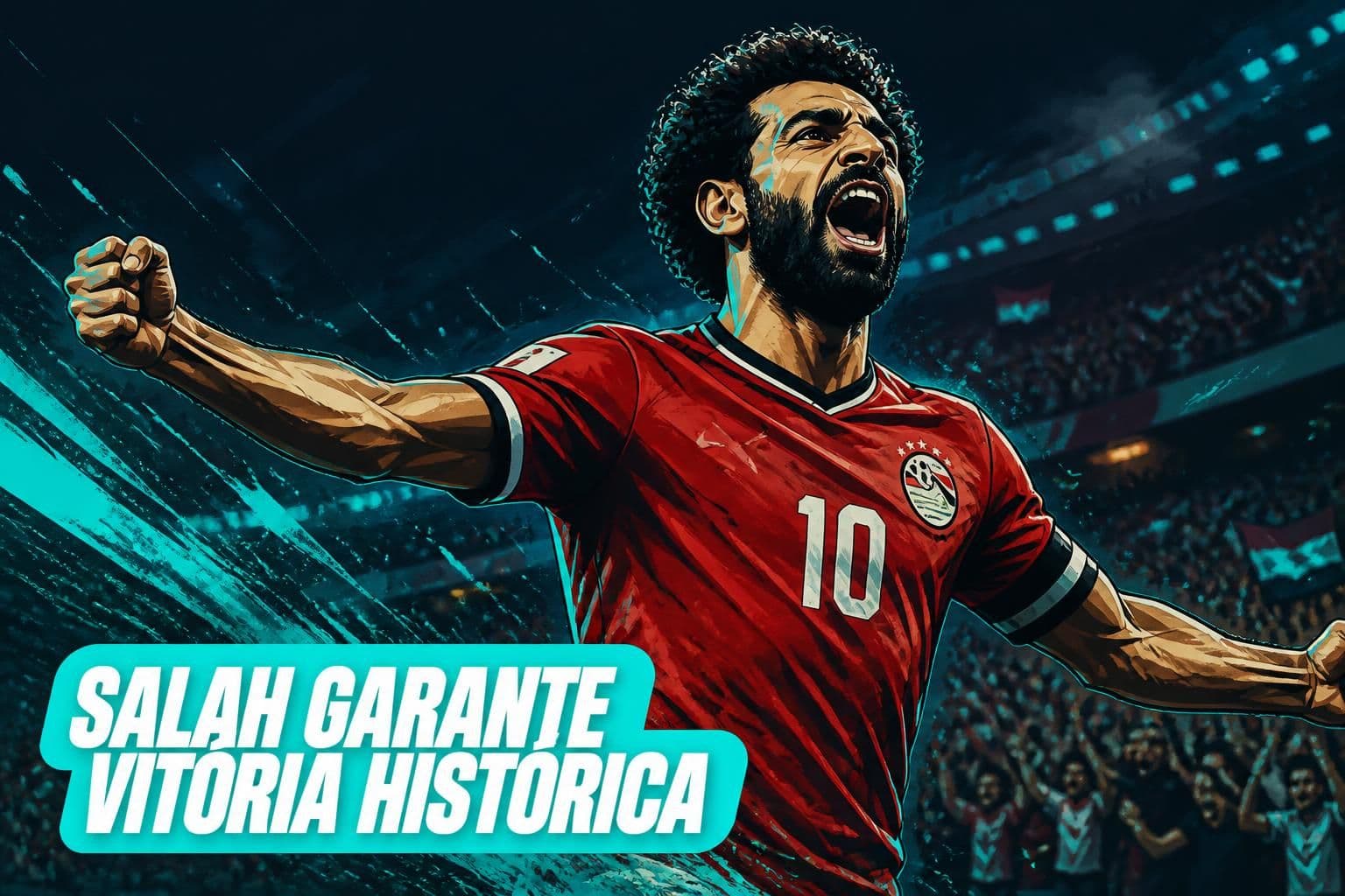 Salah brilha e Egito vence Nova Zelândia na Copa