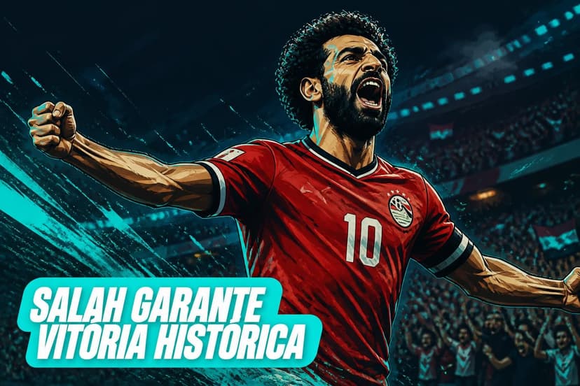 Salah brilha e Egito vence Nova Zelândia na Copa