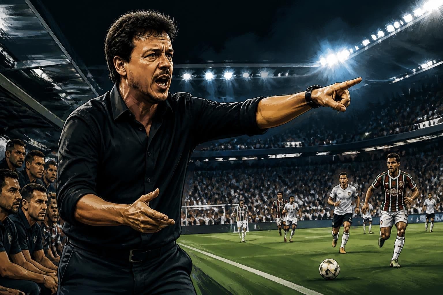 Corinthians x Fluminense: Diniz prepara mudanças para o Brasileirão