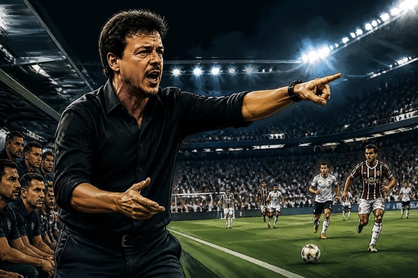 Corinthians x Fluminense: Diniz prepara mudanças para o Brasileirão