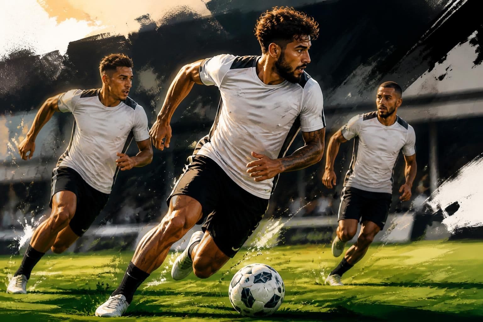 Quarteto do Corinthians volta aos treinos para recuperação