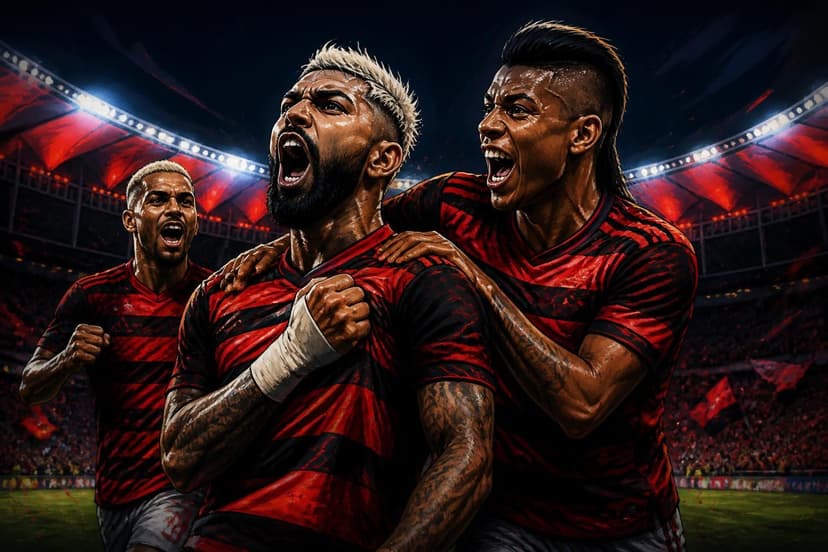 Pedro e Bruno Henrique buscam recorde na Libertadores