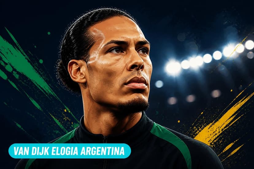 Van Dijk impressionado com força da Argentina