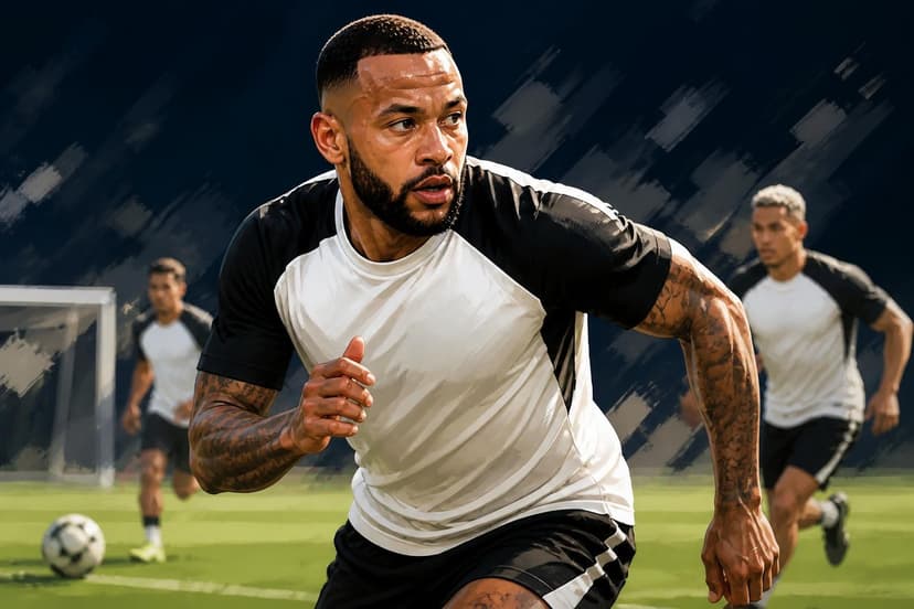 Corinthians planeja recuperação física de Memphis Depay