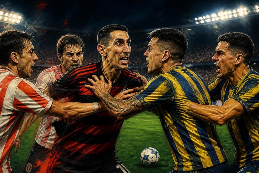 Estudiantes perde final e termina em briga na Argentina