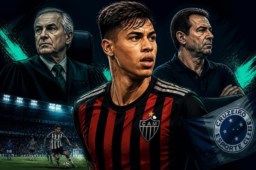 Kaio Jorge advertido pelo STJD e joga Clássico Mineiro