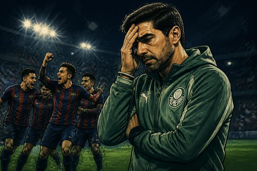 Abel Ferreira critica rigor e falta de eficácia